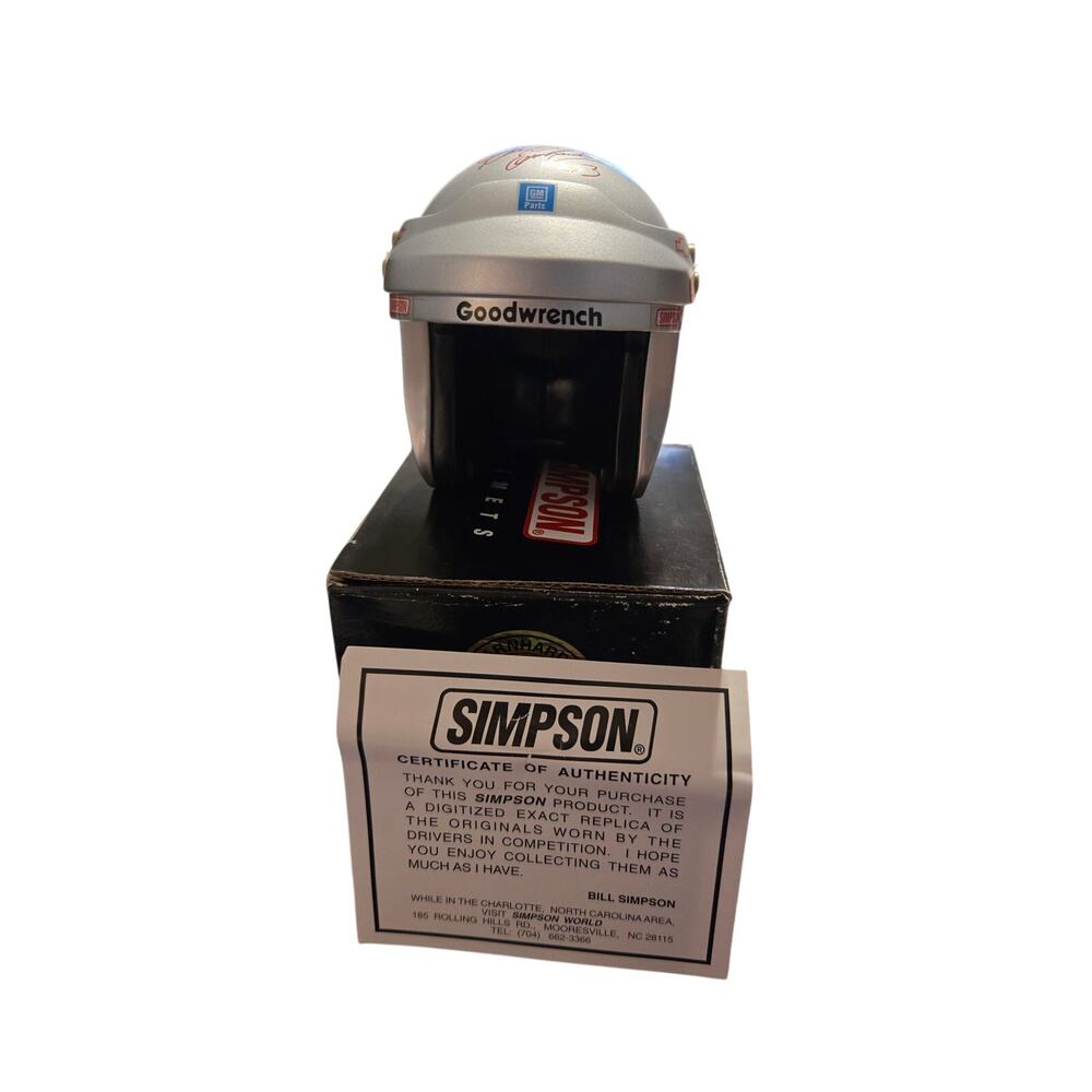 Dale Earnhardt #3 Simpson Mini Helmet Replica